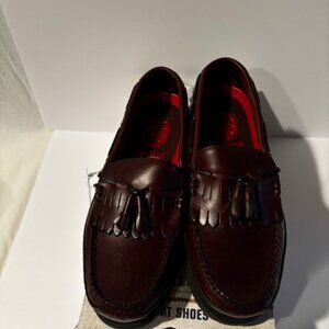 Men's Bass Boat Shoes 8-1/2 Wide Dark Brown